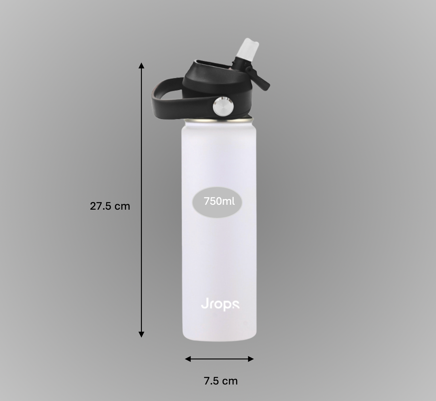 White Jrops Bottle